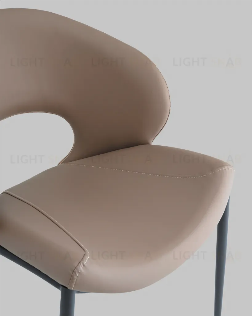 Стул Вивьен экокожа светло-коричневый УТ000040868