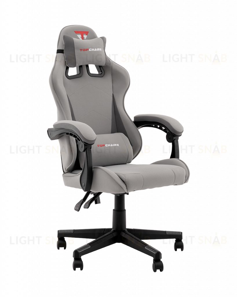 Кресло спортивное TopChairs Phantom серый УТ000039474