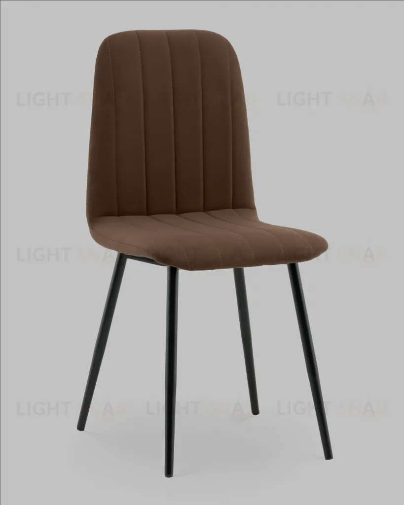 Стул Easy new велюр коричневый УТ000041669