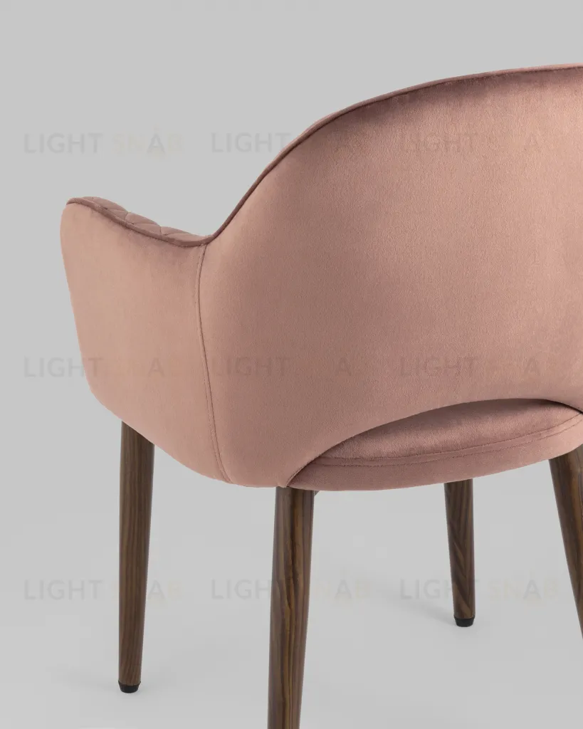 Стул Венера диамант велюр пыльно-розовый УТ000037250
