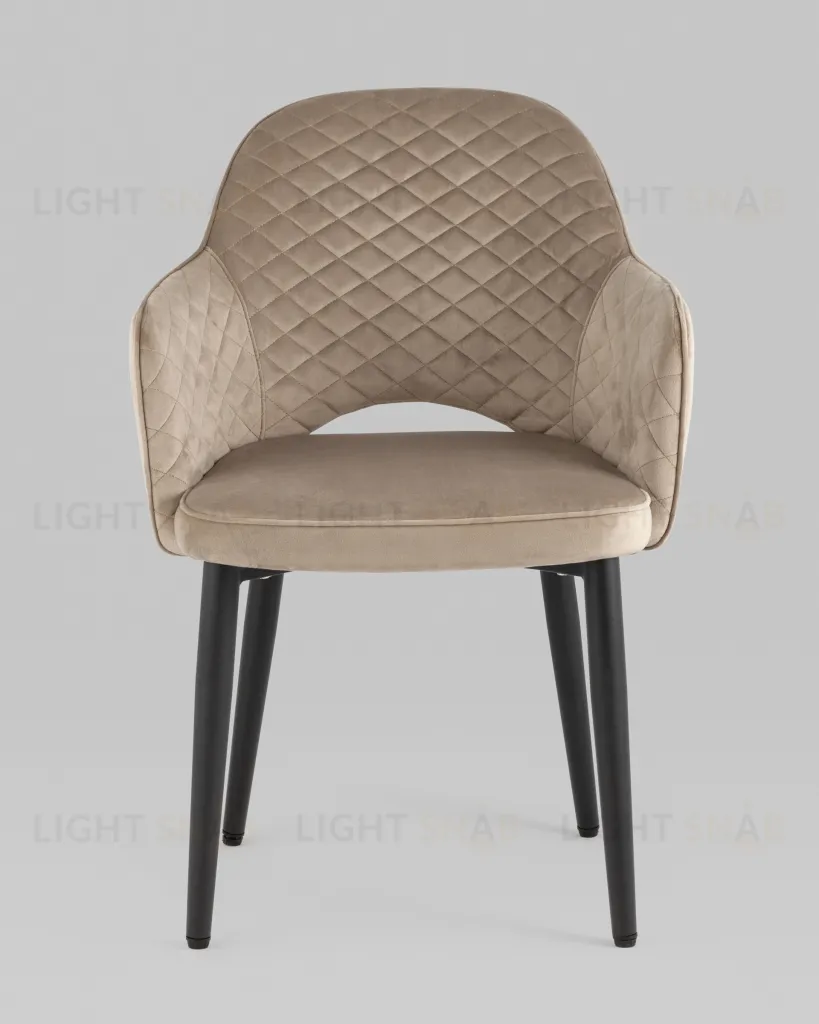 Стул Венера диамант велюр шампань УТ000038907