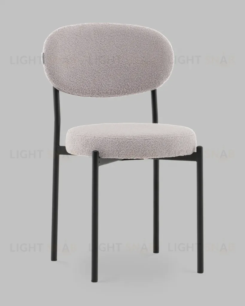 Стул Бриф DD букле светло-серый УТ000041483