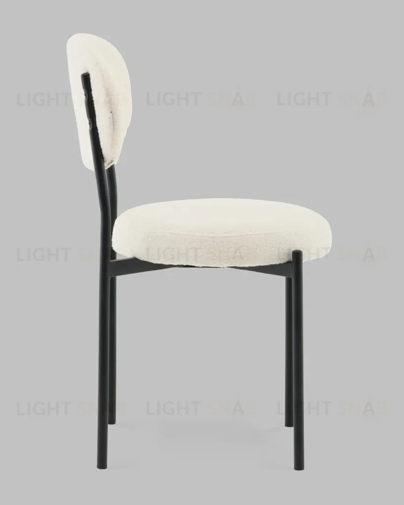 Стул Бриф DD букле молочный УТ000041482