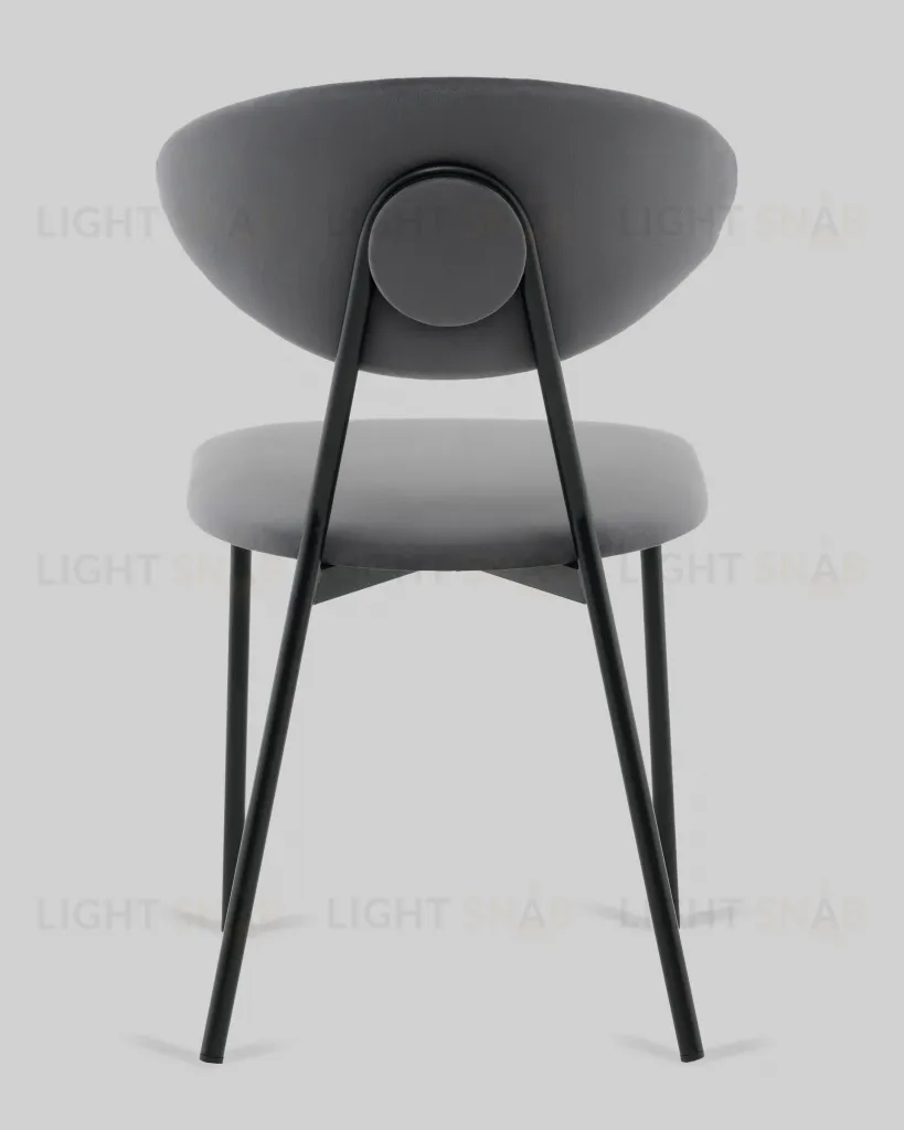 Стул обеденный Квинси велюр темно-серый УТ000041637