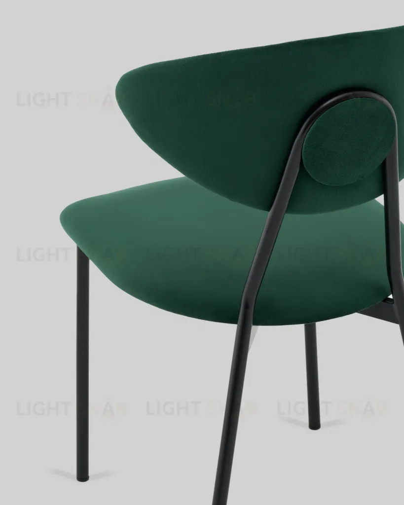 Стул обеденный Квинси велюр зеленый УТ000041638