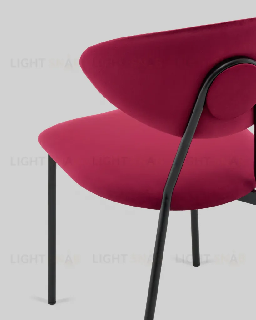 Стул обеденный Квинси велюр винный УТ000041640