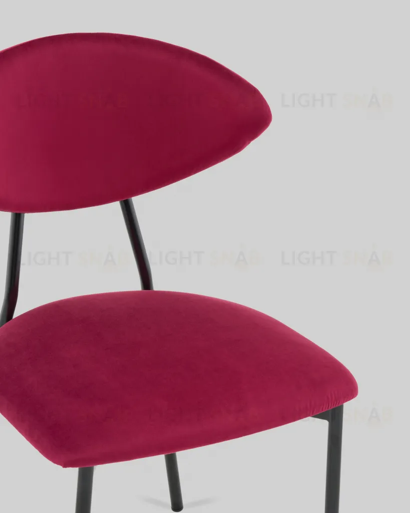 Стул обеденный Квинси велюр винный УТ000041640