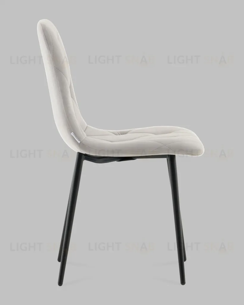 Стул Одди Diamond велюр светло-серый УТ000041446