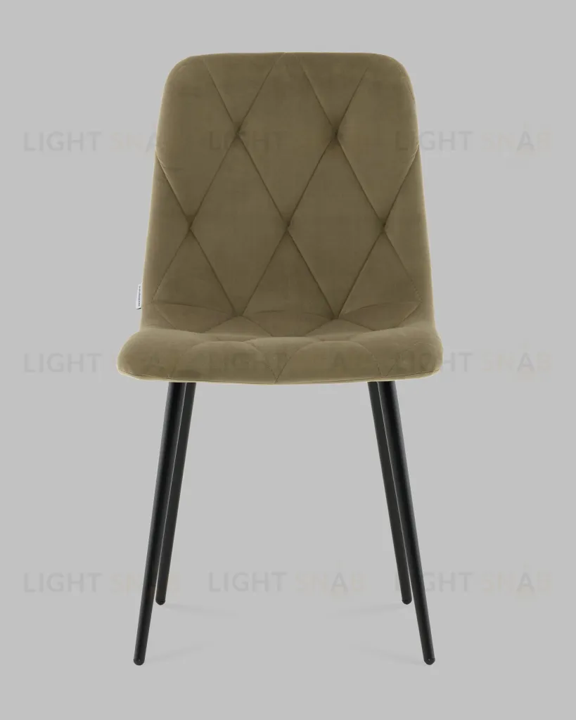 Стул Одди Diamond велюр пыльно-оливковый УТ000041444