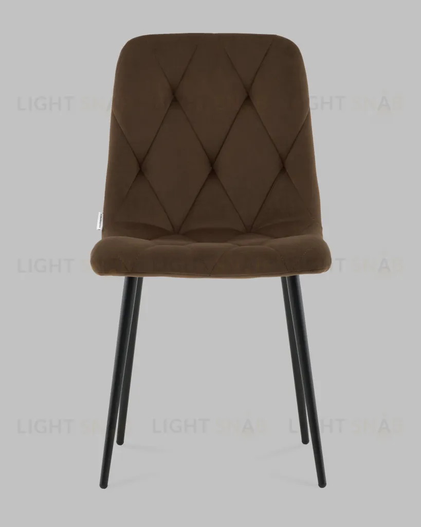 Стул Одди Diamond велюр коричневый УТ000041442