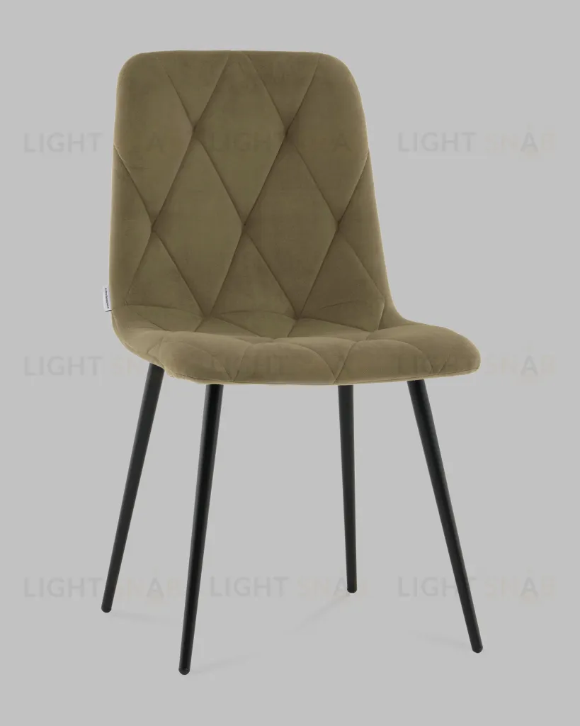 Стул Одди Diamond велюр пыльно-оливковый УТ000041444