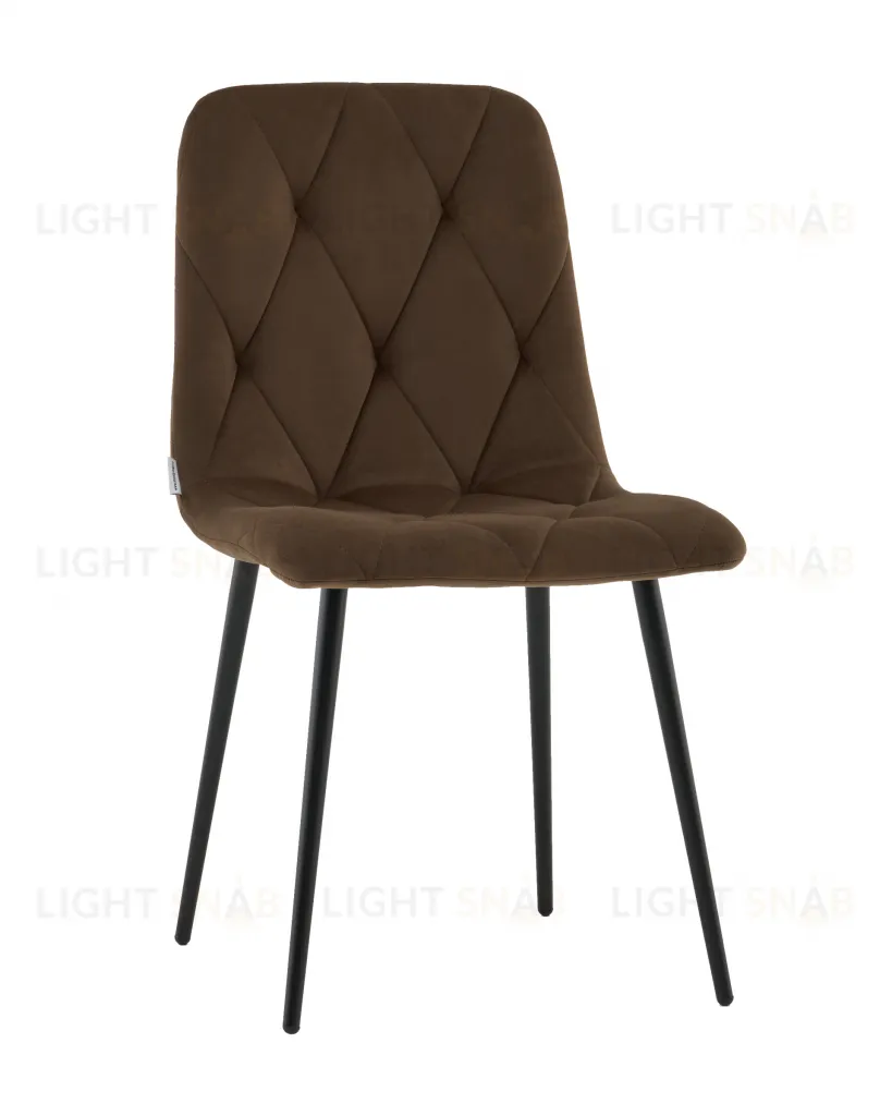 Стул Одди Diamond велюр коричневый УТ000041442