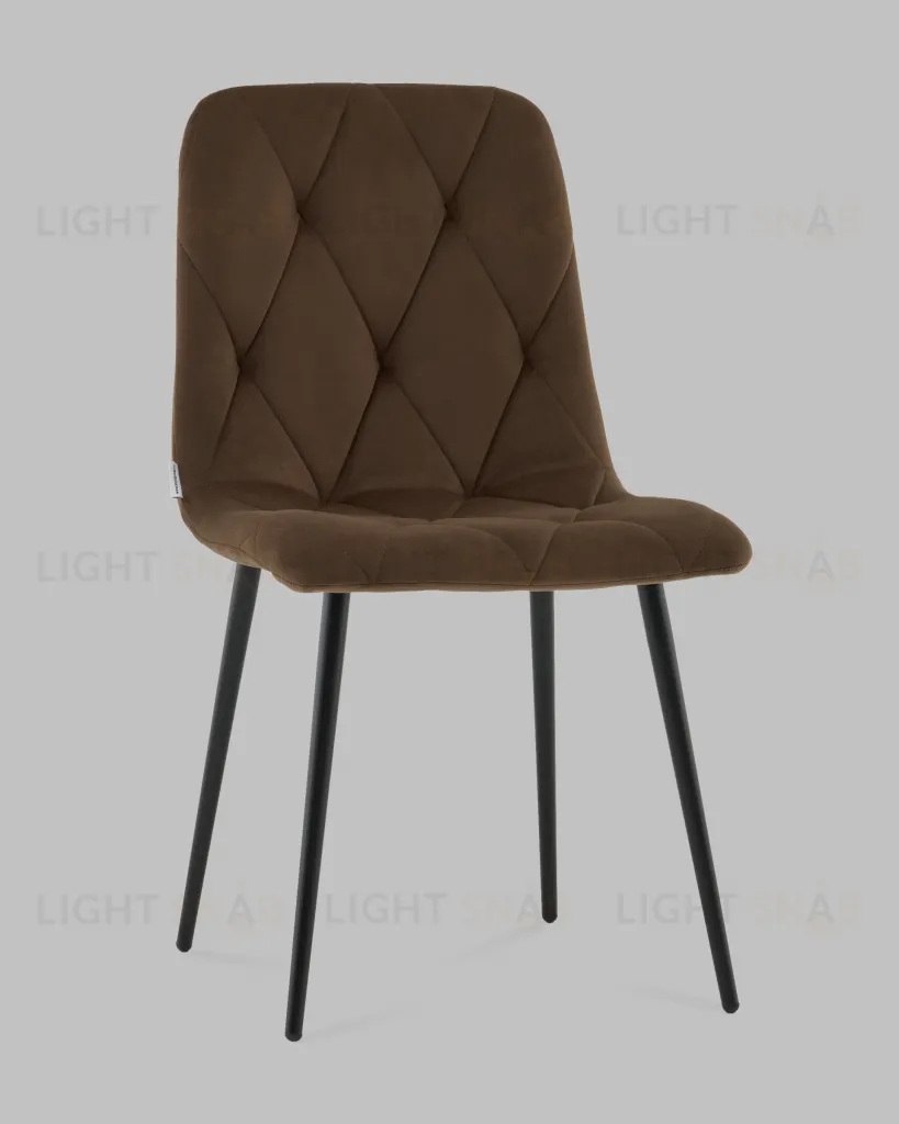 Стул Одди Diamond велюр коричневый УТ000041442