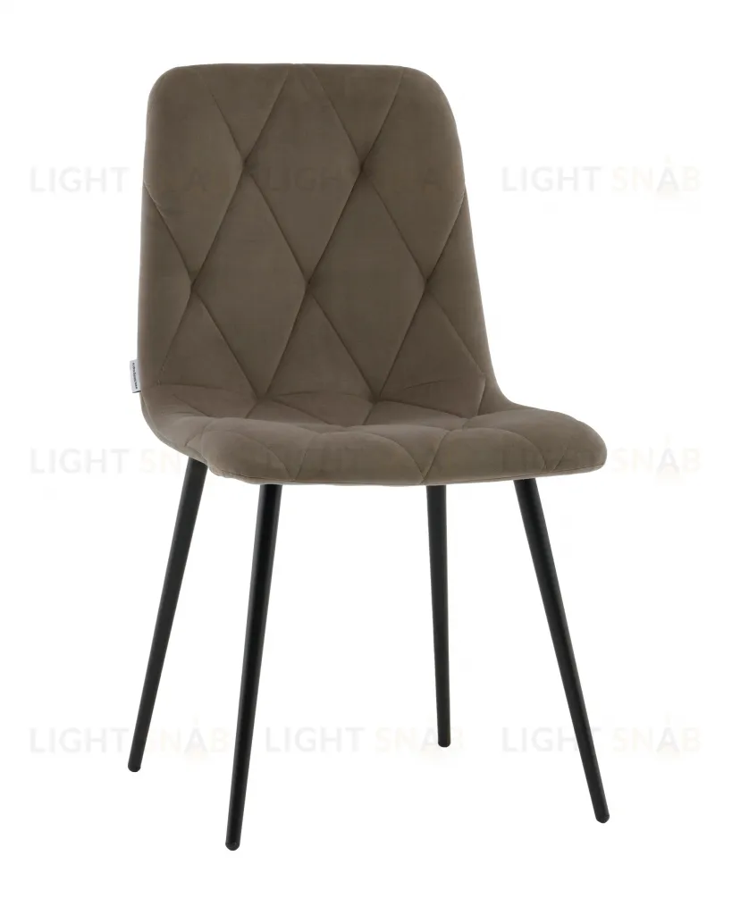 Стул Одди Diamond велюр тёмно-серый УТ000041441