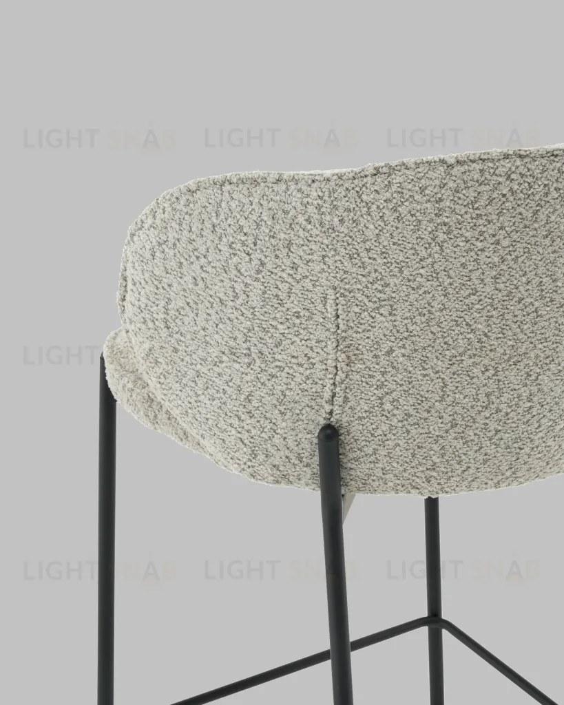 Стул полубарный Тисдейл букле светло-зеленый УТ000041693