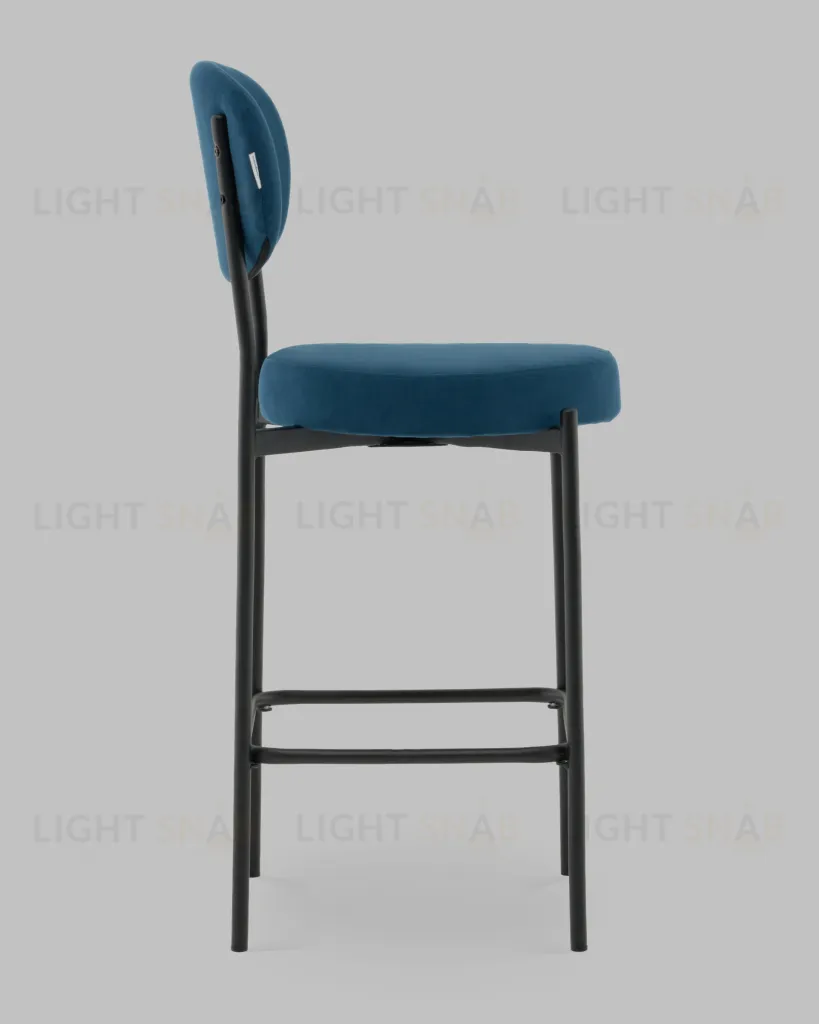 Стул Полубарный Бриф DD велюр синий УТ000041516