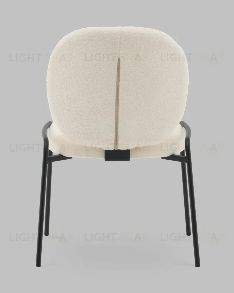 Стул Моллек букле молочный УТ000041520