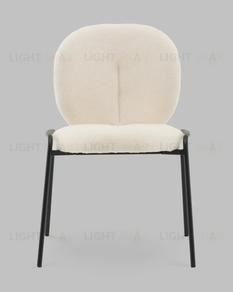 Стул Моллек букле молочный УТ000041520