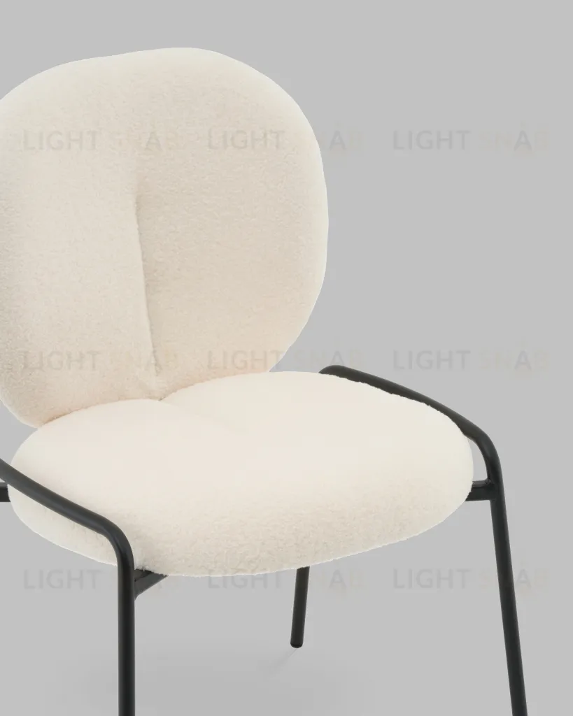 Стул Моллек букле молочный УТ000041520