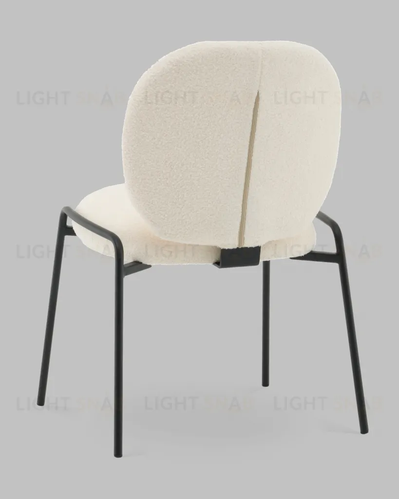 Стул Моллек букле молочный УТ000041520