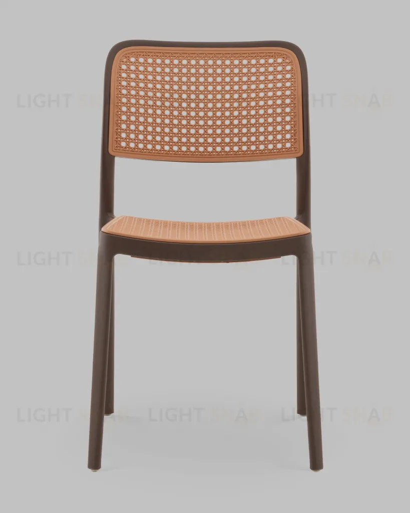 Стул Yona пластиковый коричневый УТ000040840