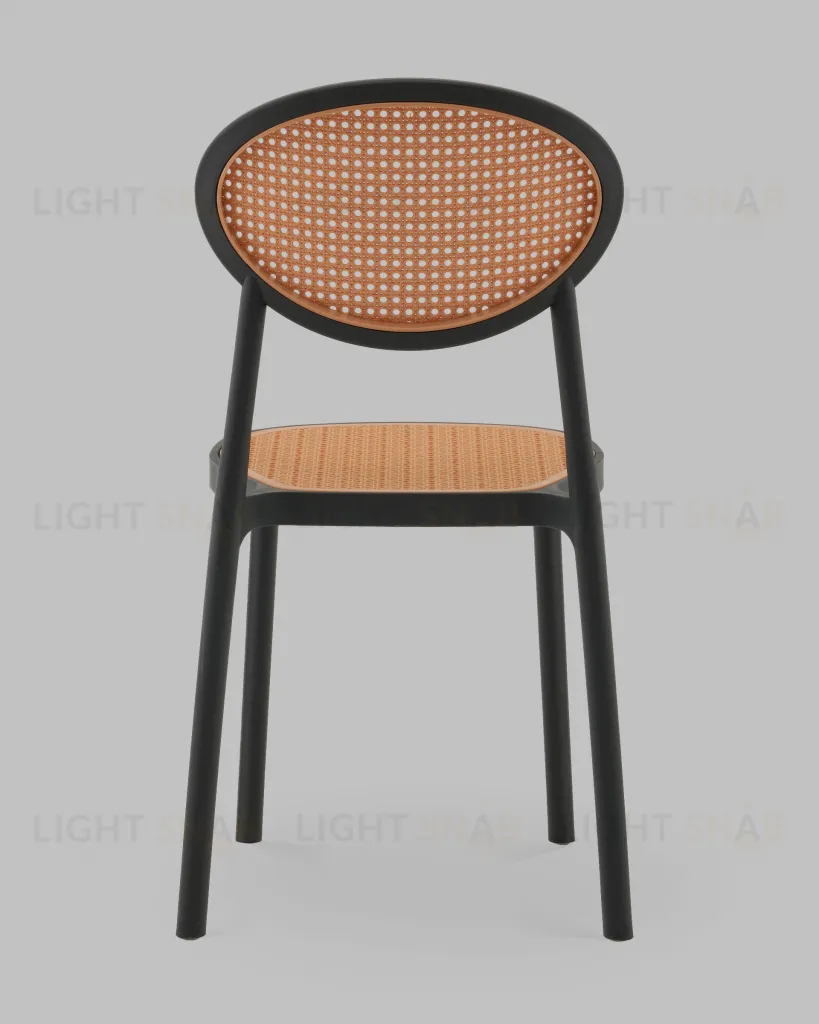 Стул Junie пластиковый чёрный УТ000040846