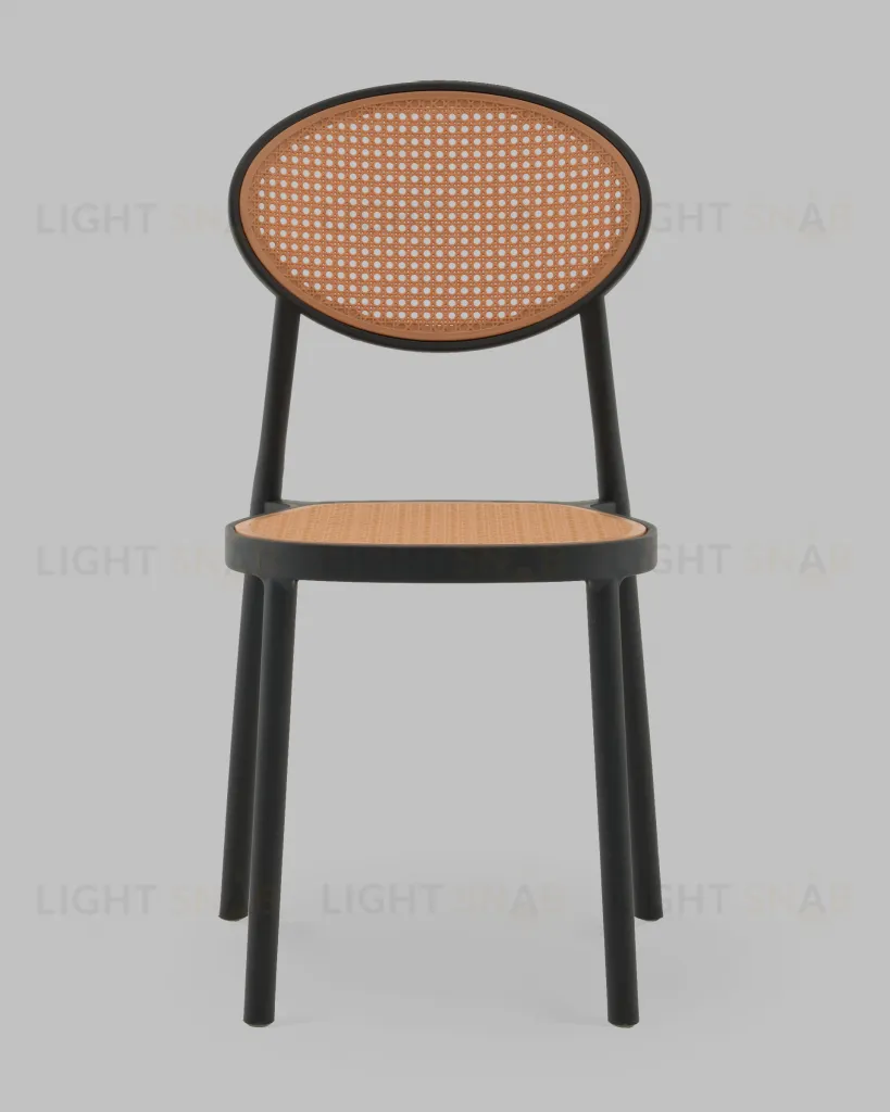 Стул Junie пластиковый чёрный УТ000040846