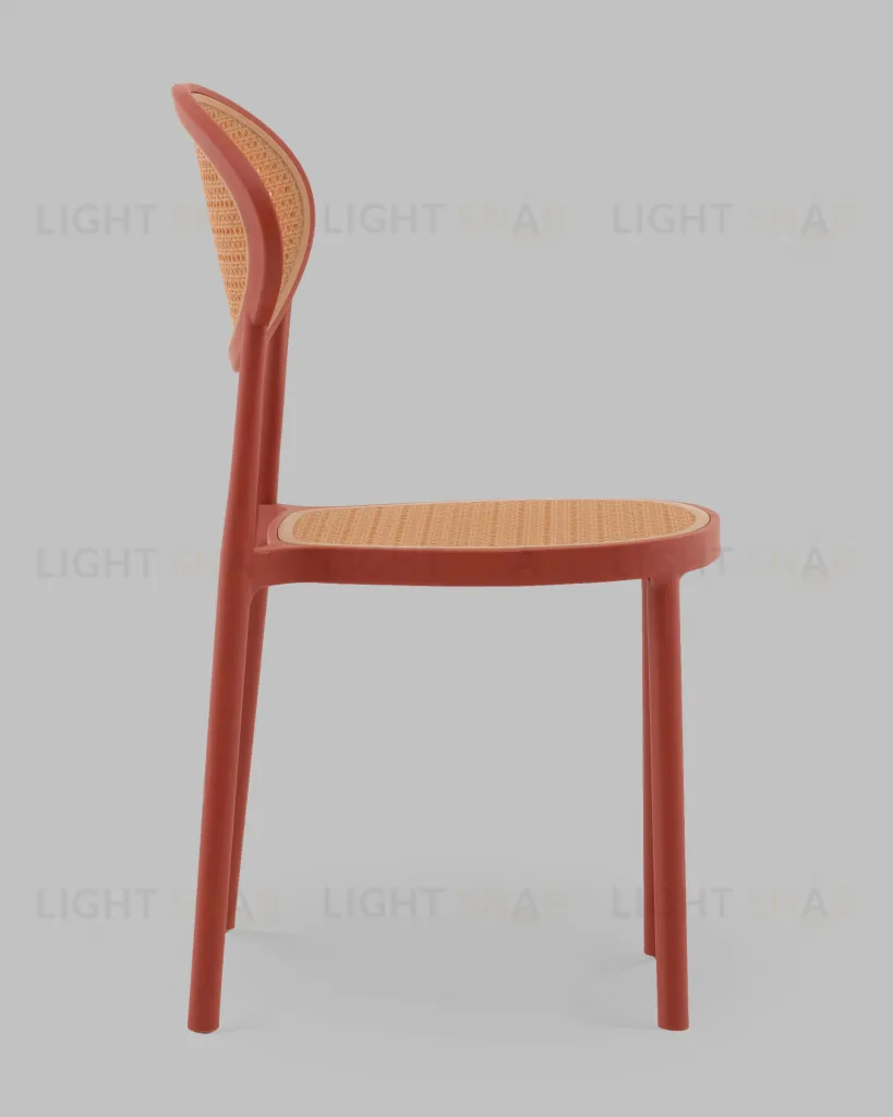 Стул Junie пластиковый красный УТ000040847