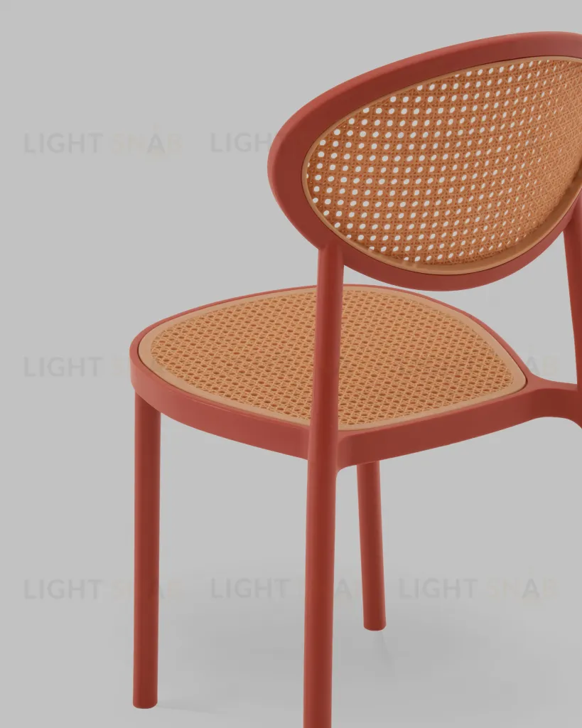 Стул Junie пластиковый красный УТ000040847