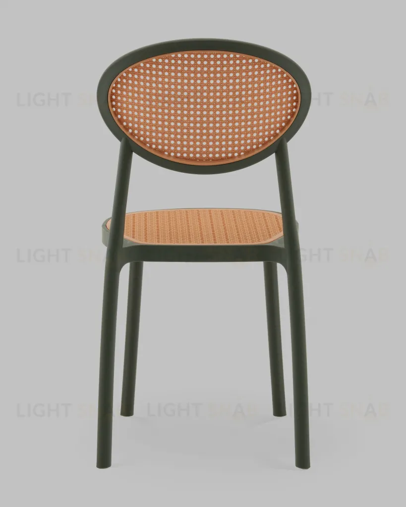 Стул Junie пластиковый зелёный УТ000040848