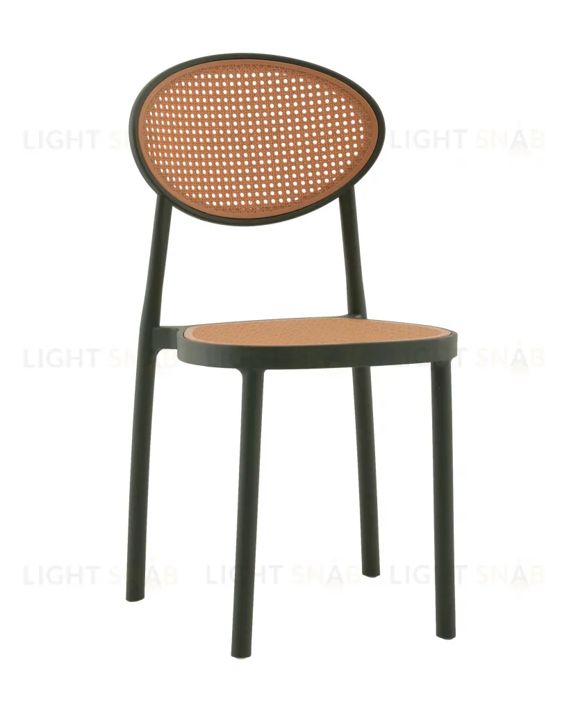 Стул Junie пластиковый зелёный УТ000040848