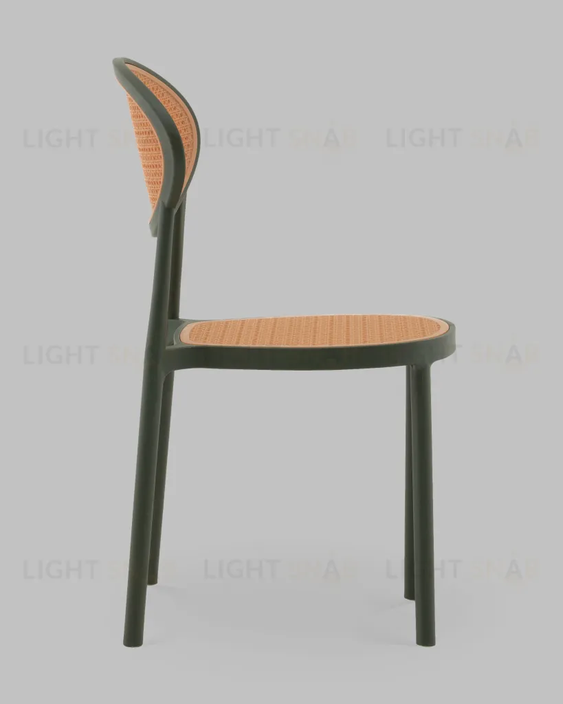 Стул Junie пластиковый зелёный УТ000040848