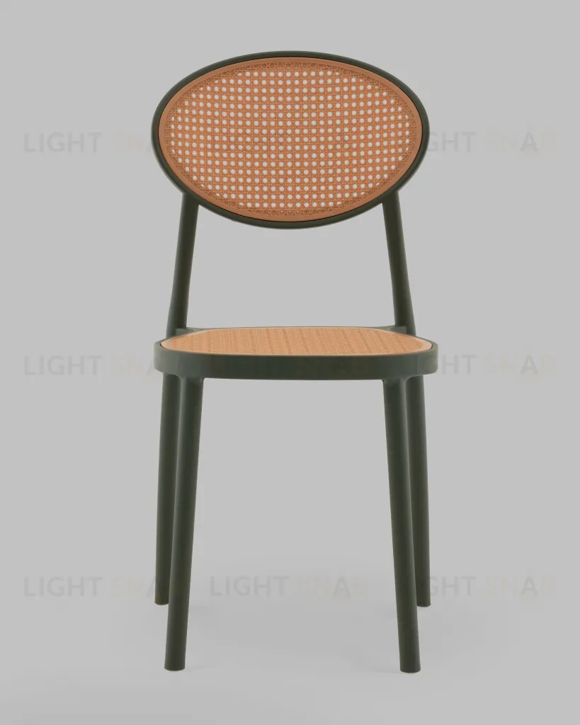 Стул Junie пластиковый зелёный УТ000040848