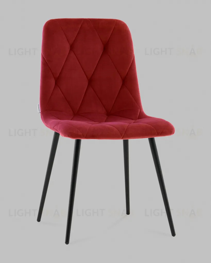 Стул Одди Diamond велюр красный УТ000041447