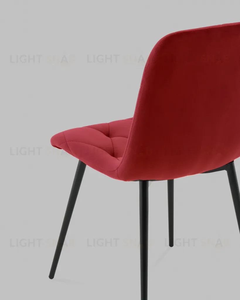 Стул Одди Diamond велюр красный УТ000041447