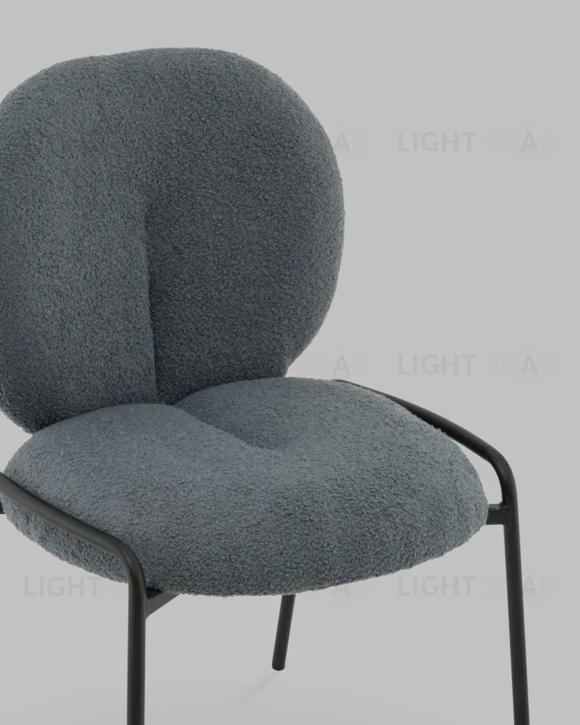 Стул Моллек букле темно-серый УТ000041522