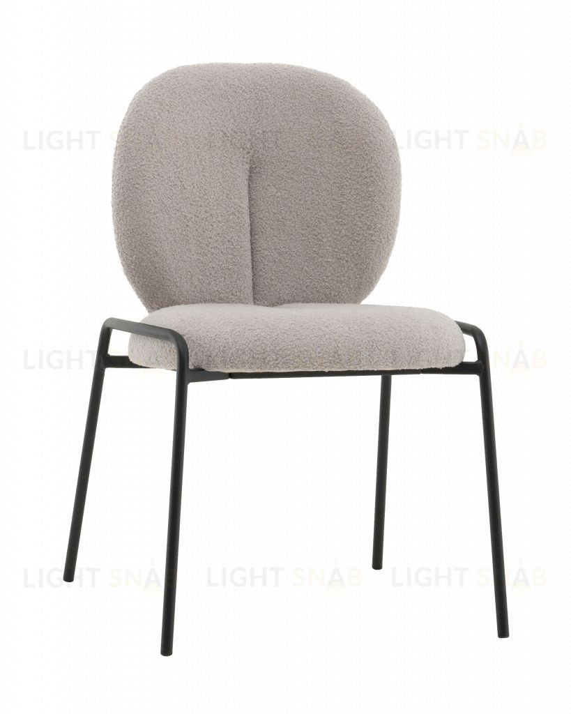 Стул Моллек букле светло-серый УТ000041521