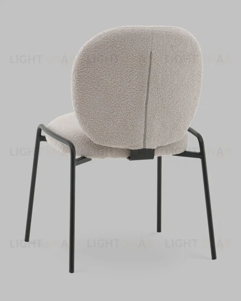 Стул Моллек букле светло-серый УТ000041521