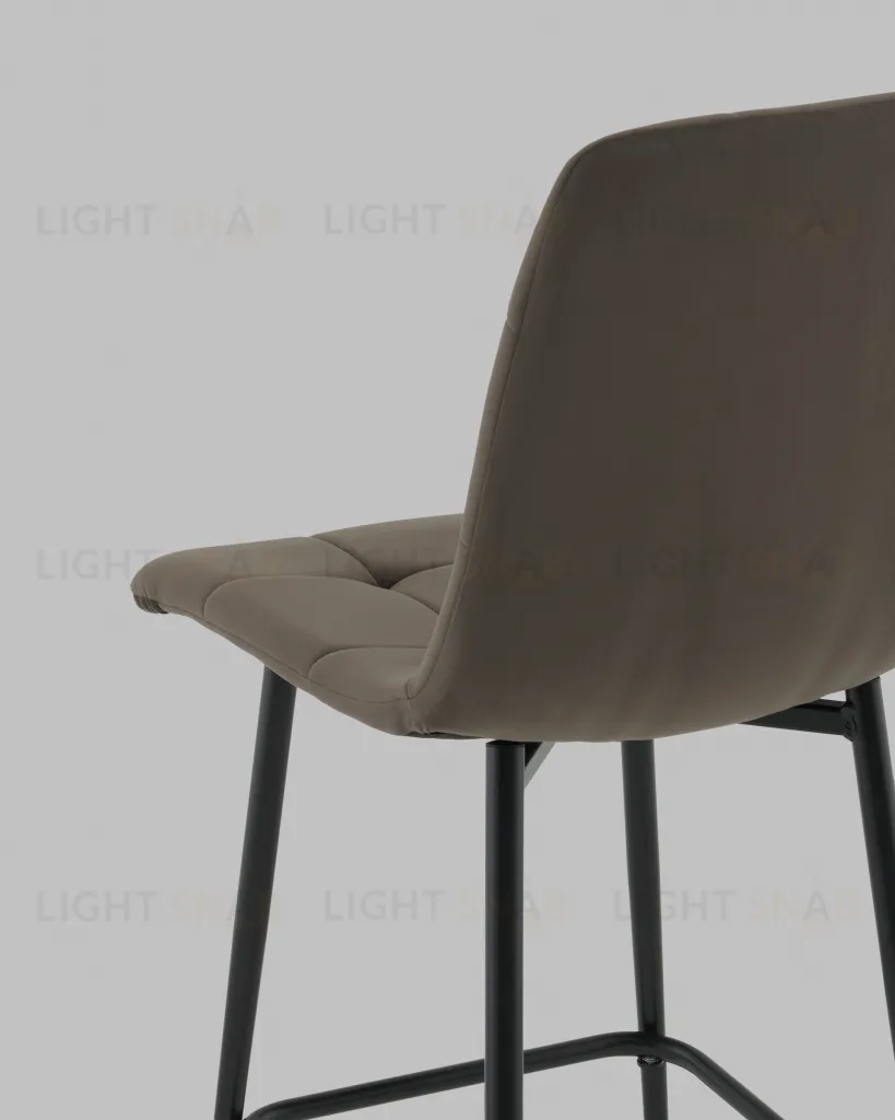Стул полубарный Одди велюр темно-серый УТ000041435