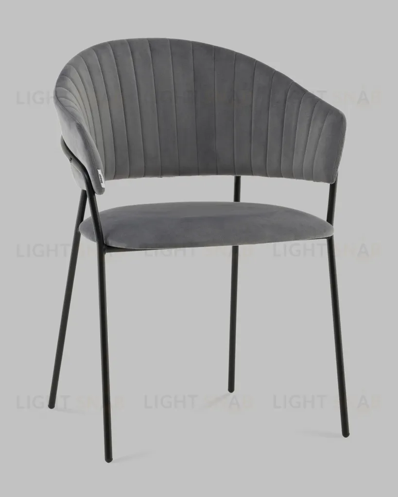 Стул Бруно NEW велюр серый УТ000041621