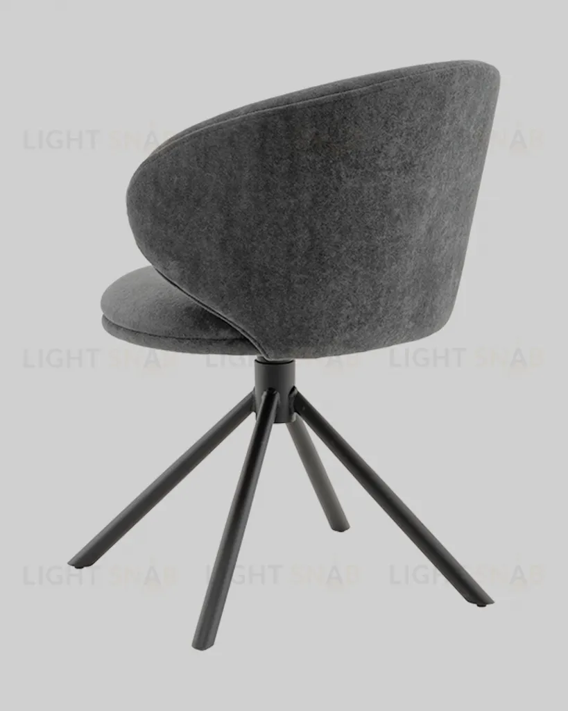 Стул Труфальд велюр темно-серый УТ000041567