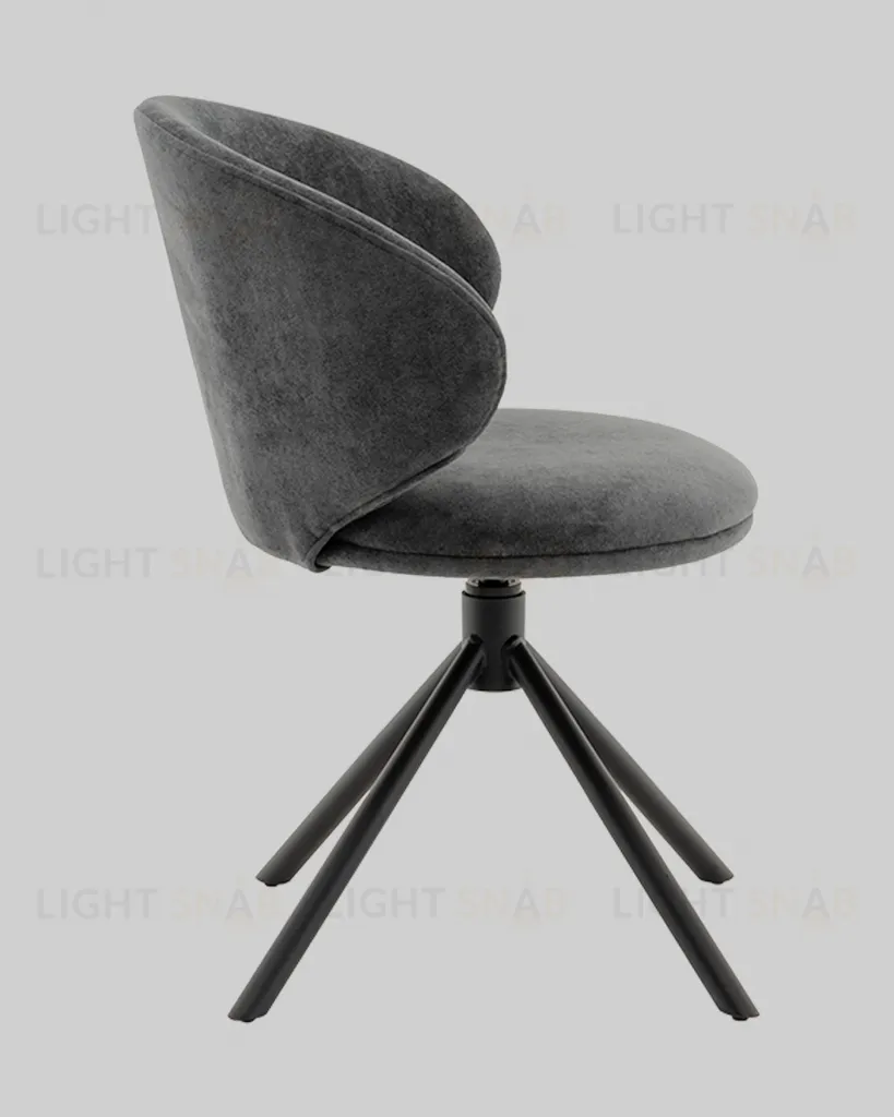 Стул Труфальд велюр темно-серый УТ000041567