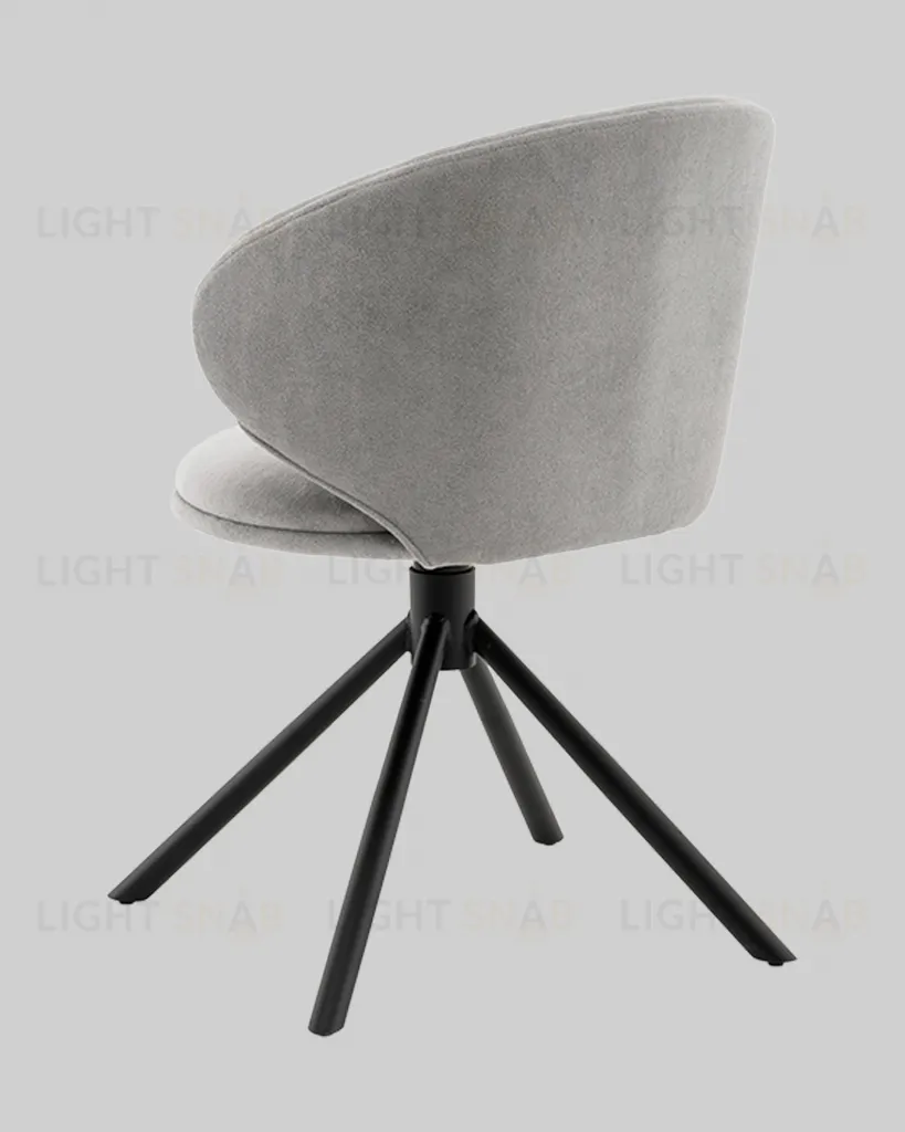 Стул Труфальд велюр светло-серый УТ000041566