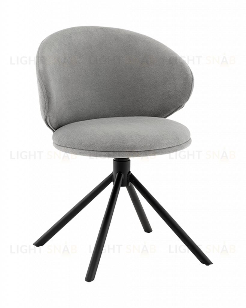 Стул Труфальд велюр светло-серый УТ000041566