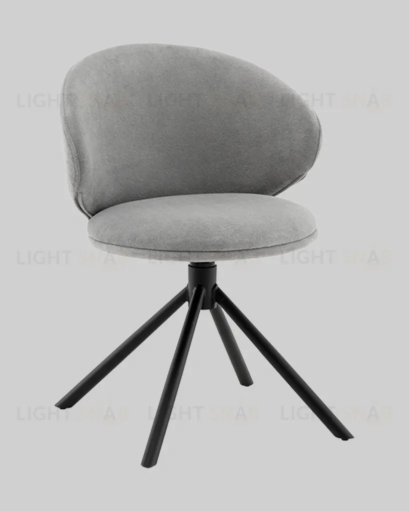 Стул Труфальд велюр светло-серый УТ000041566