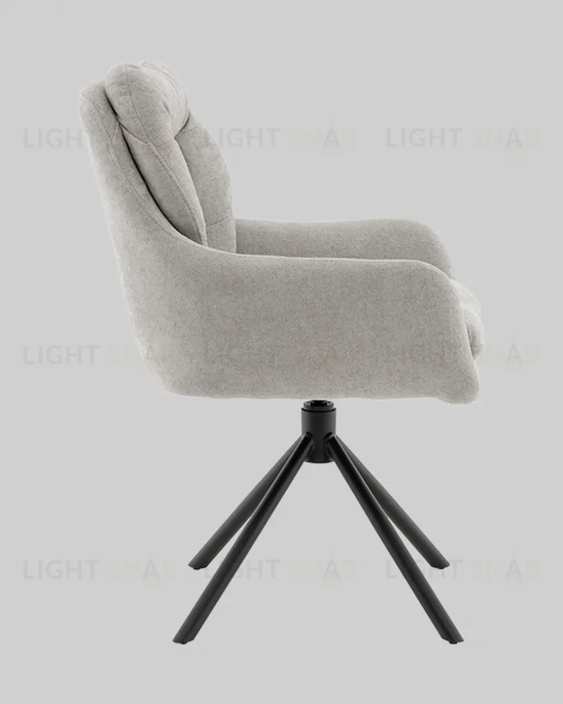 Стул Ральфио букле светло-серый УТ000041572