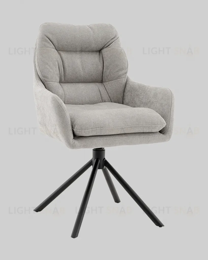 Стул Ральфио букле светло-серый УТ000041572