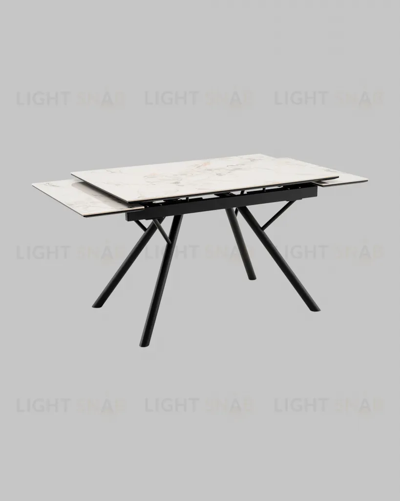 Стол Либертика 120*80 см керамика белая УТ000041591