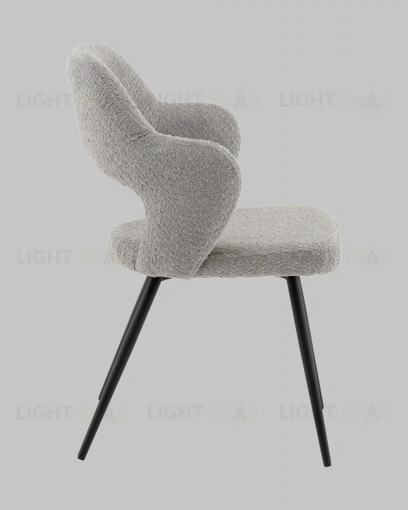 Стул Роккиана букле светло-серый УТ000041358