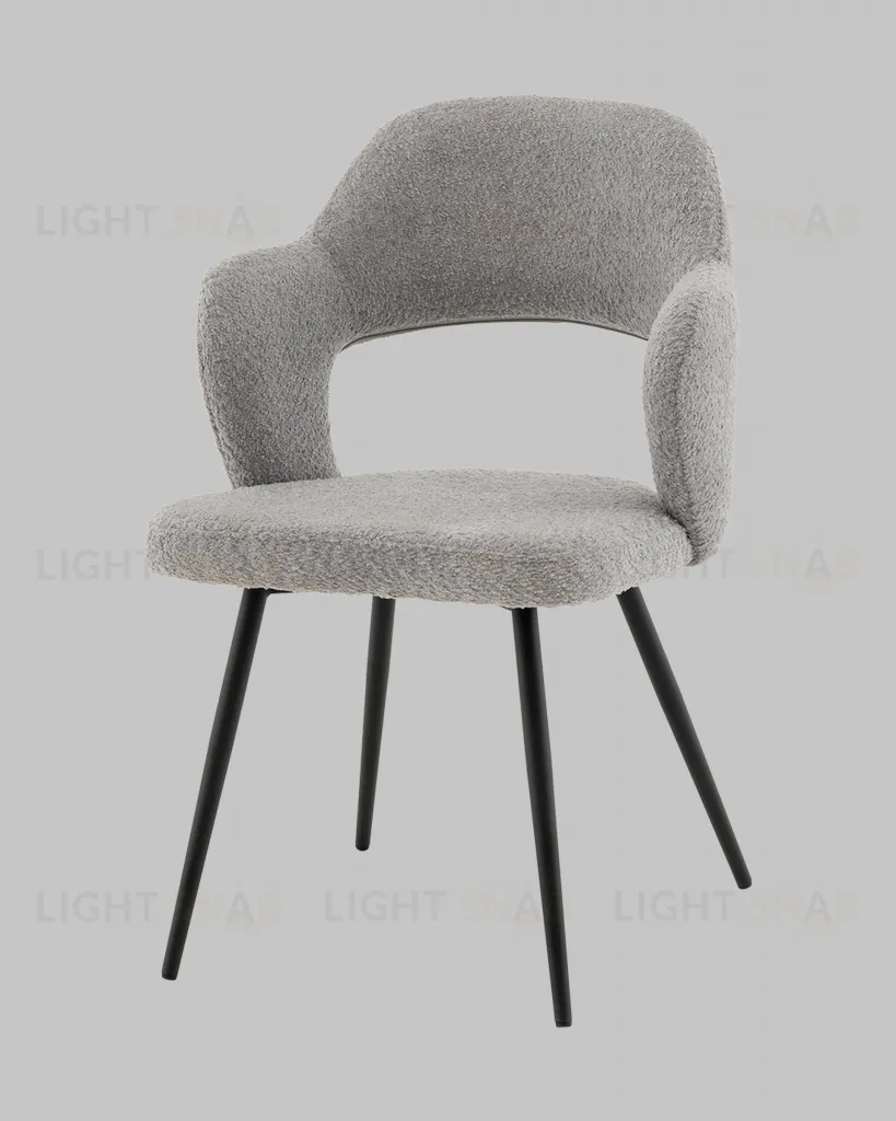Стул Роккиана букле светло-серый УТ000041358